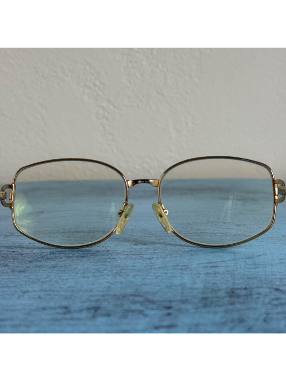 Vintage Gucci GG 2279 CD5 Aviator Gold Eyeglasses Optical Frames - Picture 4 of 11